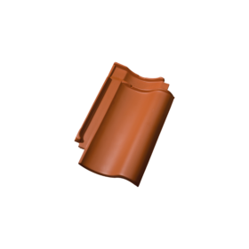 Gebogen dakkapellen vallen op door de vloeiende overgang tussen de dakkapel en het dakvlak. Dankzij de aangepaste zijsluiting van deze speciale dakpan is het mogelijk om die overgang te realiseren.
