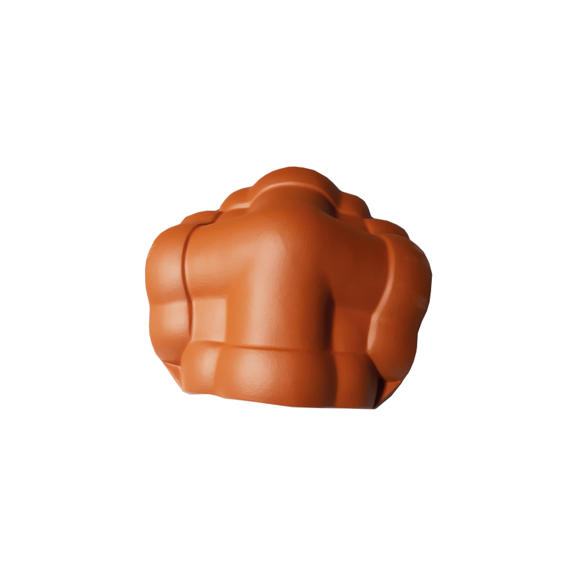 Voor de afwerking van tentdaken is het keramische hulpstuk 4-zijdig broekstuk F6v absoluut noodzakelijk. Dit model is compatibel met veel nokreeksen van Jacobi.
