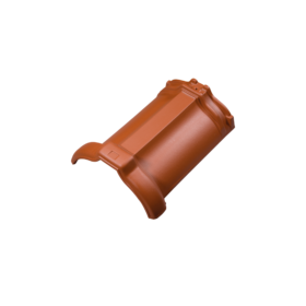 Körnender Abschluss von jedem Dach mit de Dachziegel Tradition aus Langenzenn, der Firstziegel Tradition