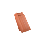 Passend bij onze moderne FD-dakpan W6v zorgt deze keramische gevelpan voor een hoogwaardige, weerbestendige afwerking van de gevel. 