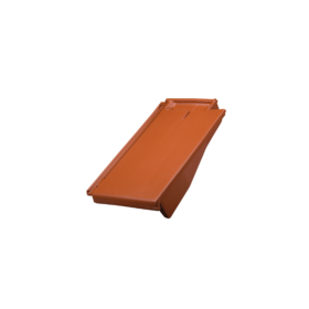 Passend bij onze vlakke dakpan Stylist zorgt deze keramische gevelpan voor een hoogwaardige, weerbestendige afwerking van de gevel.