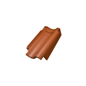 Passend bij onze golvende OVH-dakpan Z5 zorgt deze keramische gevelpan voor een hoogwaardige, weerbestendige afwerking van de gevel. 