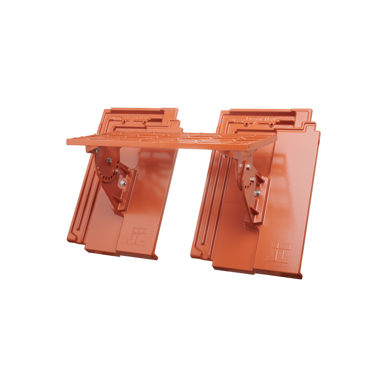 Het korte rooster voor onze trendy dakpan J160 is gemaakt van hoogwaardig aluminium de functionele oplossing om op een veilige manier hellende daken te kunnen betreden.