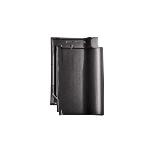 Flachdachziegel J11v in altschwarz