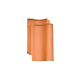 Hohlfalzziegel Z5 in naturrot hell