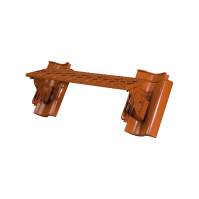Het lange rooster incl. robuuste aluminium draagpan biedt een vakkundige en functionele oplossing om veilig en comfortabel op hellende daken te staan.