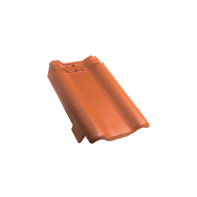 Passend bij onze klassieke FD-dakpan J11v zorgt deze keramische gevelpan voor een hoogwaardige, weerbestendige afwerking van de gevel.