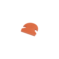 Omdat hij perfect bij onze minimalistische vorst tegula past, is de keramische kop- en eindplaat tegula een stijlvolle en veilige oplossing voor de aansluiting op de gevelpannen.