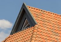 Landhuis met vakwerk en de OVH-dakpan Z5