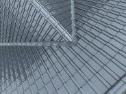 Inspirerende referentie voor bouwers en ontwerpers met J11v in spacegrijs op een zadeldak, gefotografeerd vanuit vogelperspectief met aandacht voor de dakpandetails