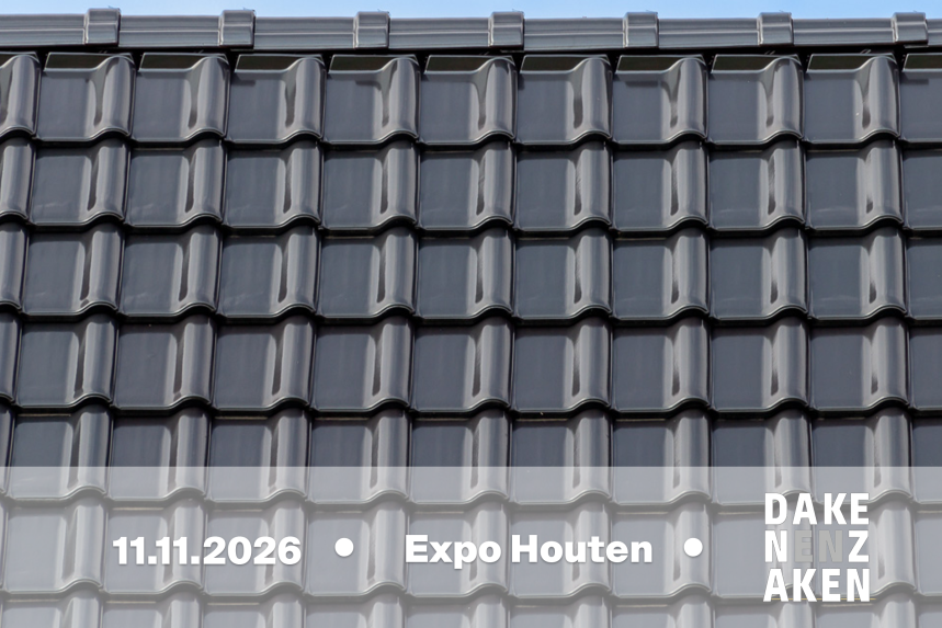Tijdens Daken & Zaken 2026 presenteren wij onze hoogwaardige dakpannen en kijken wij ernaar uit u persoonlijk te ontmoeten.
